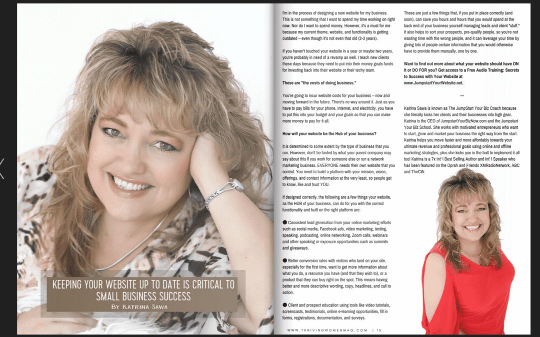 Free Digital Magazine for Women Entrepreneurs on a Mission to THRIVE!