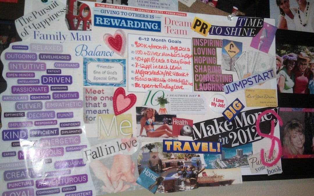 Wow! Look what was on my vision board in 2012…