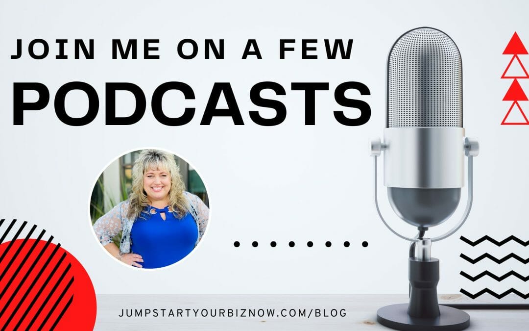 Join Me On A Few Podcasts