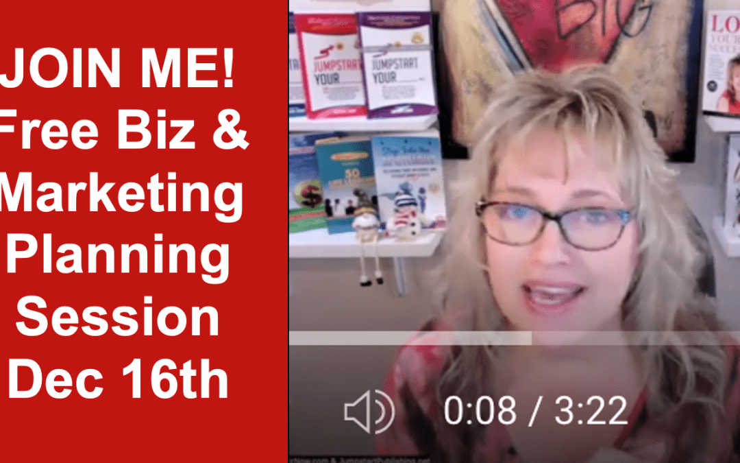Free Marketing & Business Planning Session